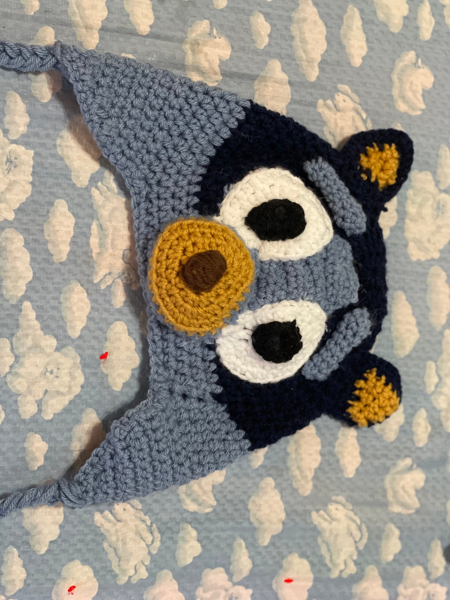 BLUE SISTER DOG BEANIE