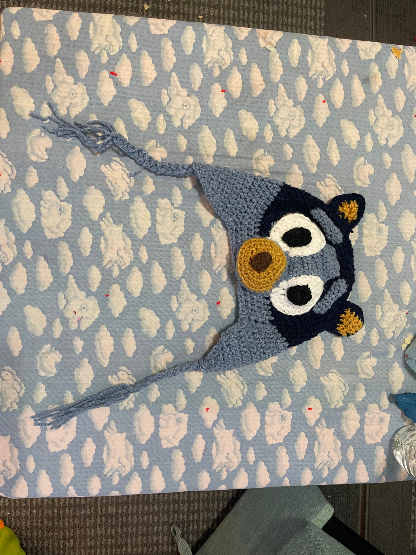 BLUE SISTER DOG BEANIE