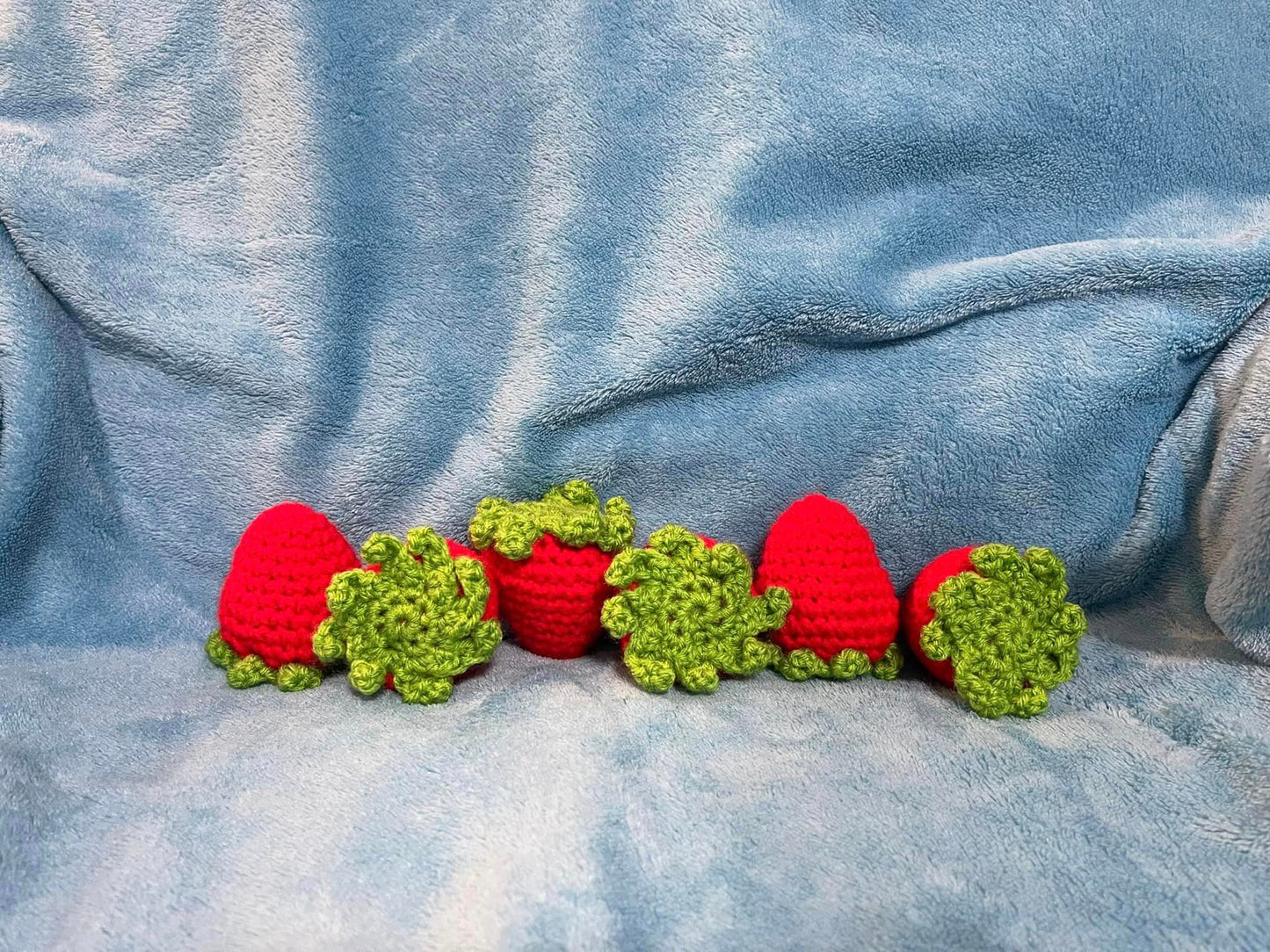 STRAWBERRIES - SET OF 6