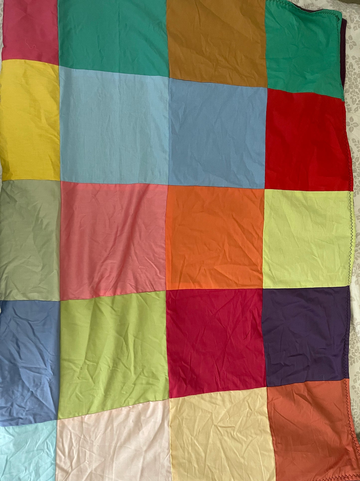 THE QUILT OF MANY COLORS