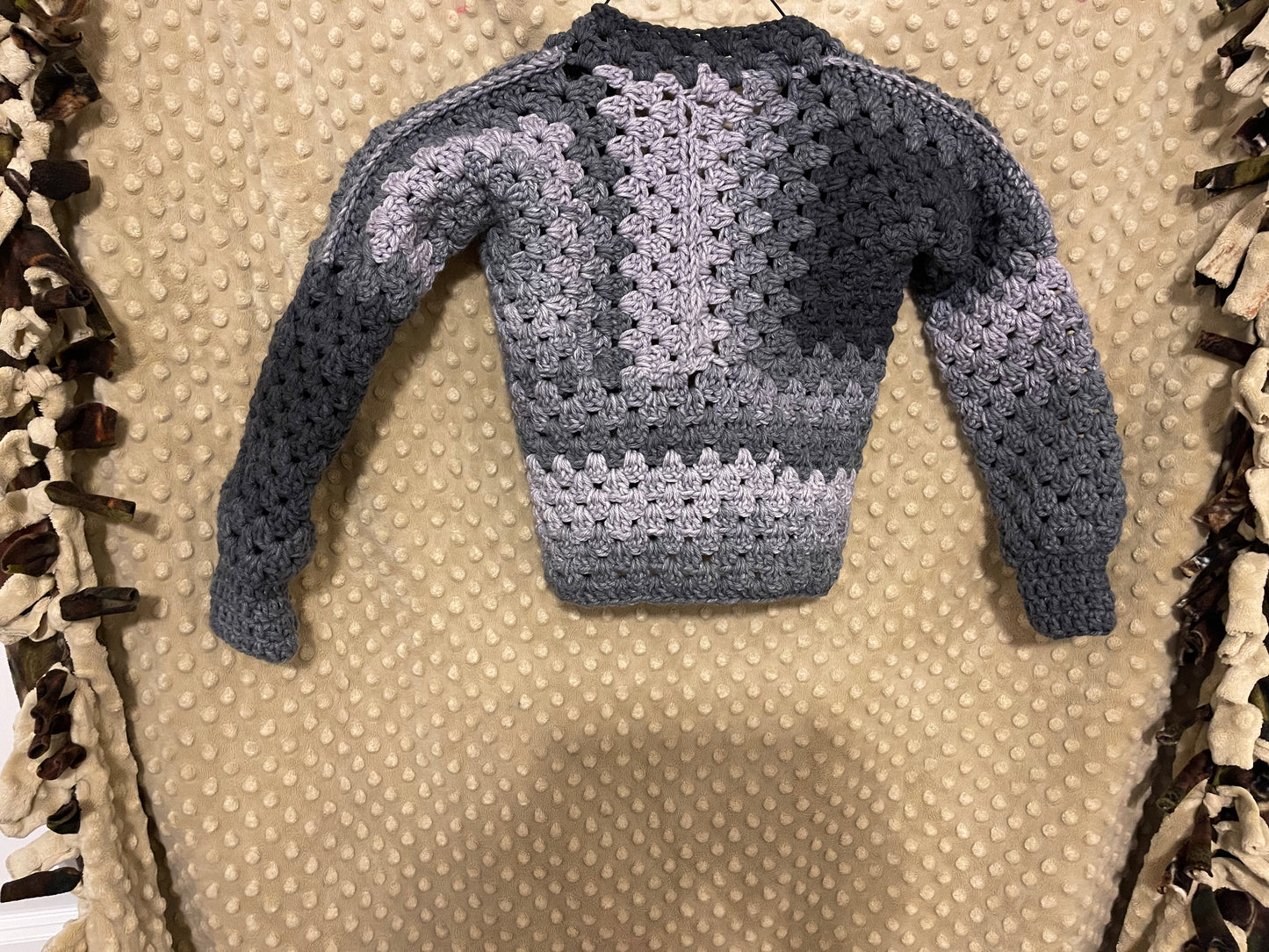CUSTOM GRANNY SQUARE CARDIGAN