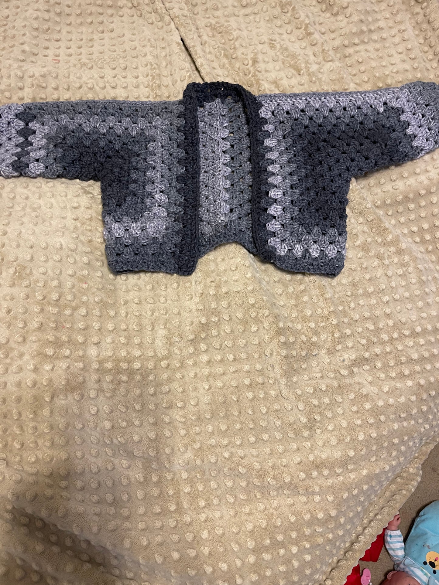 CUSTOM GRANNY SQUARE CARDIGAN