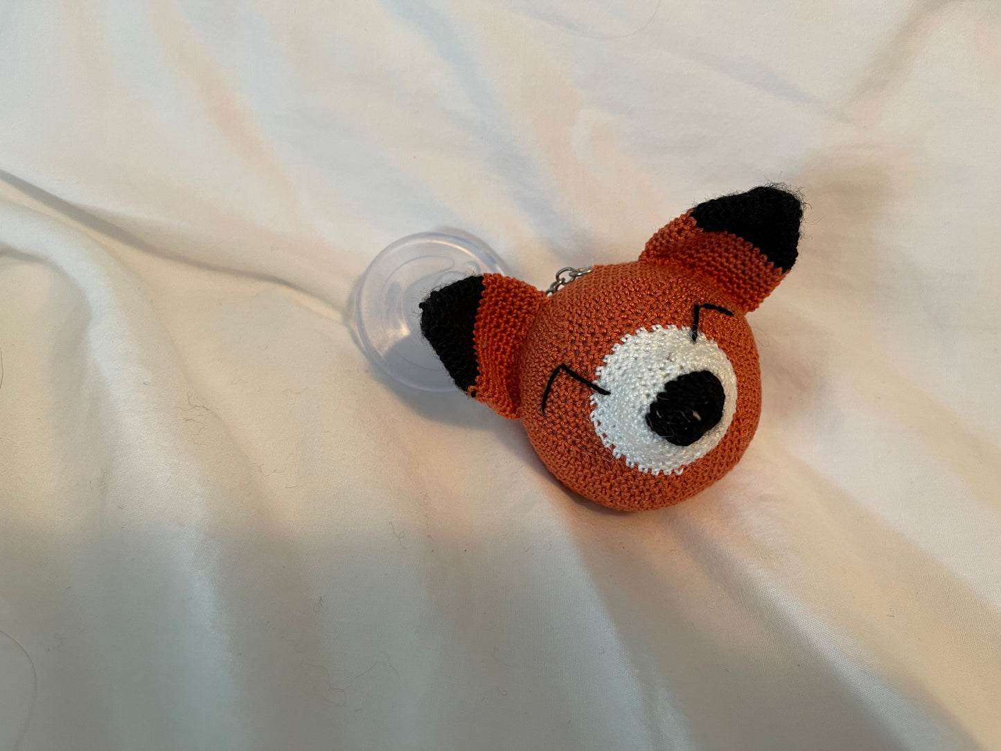 FOX HEAD KEYCHAIN