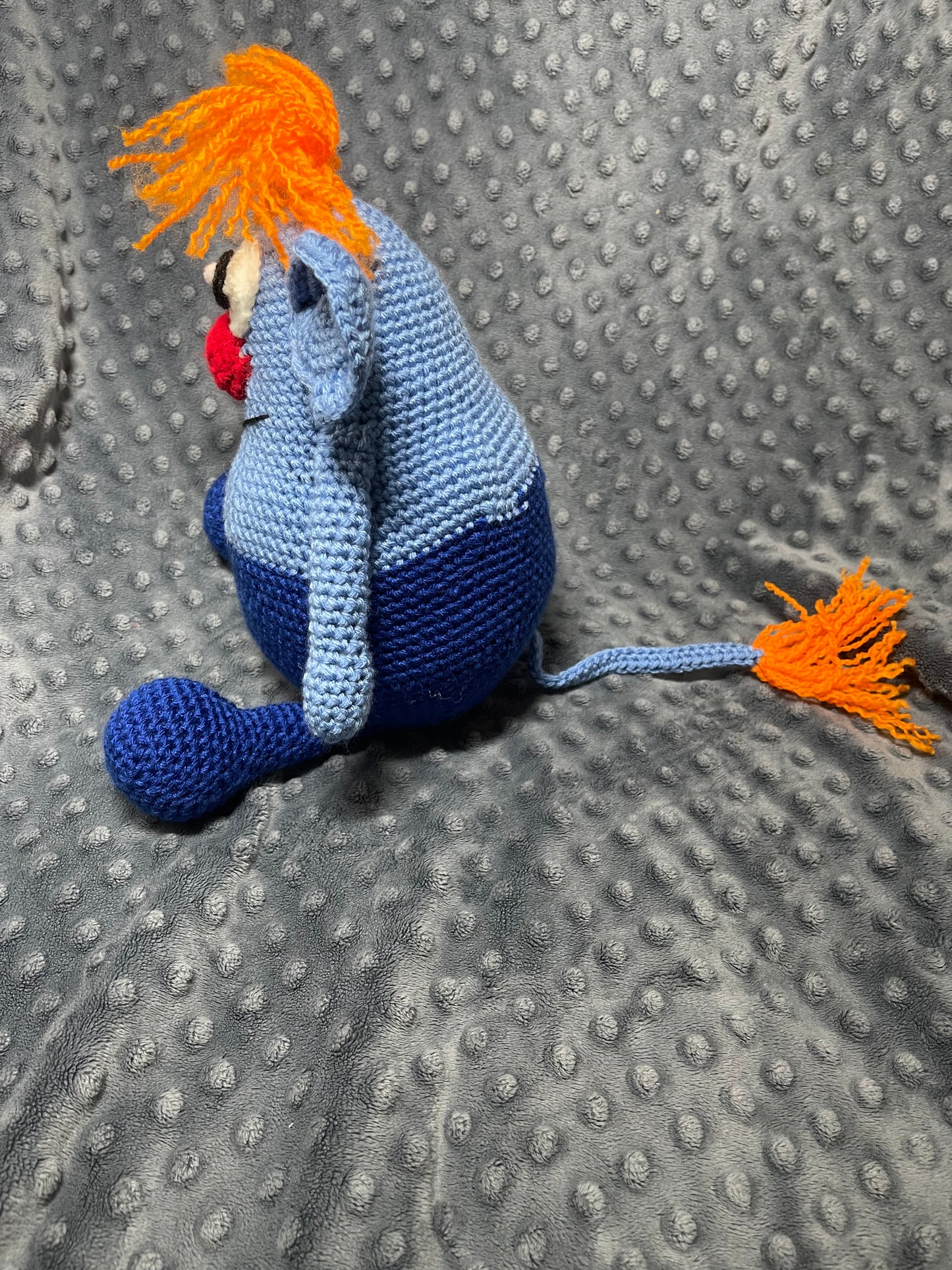 BLUE TROLL DOLL