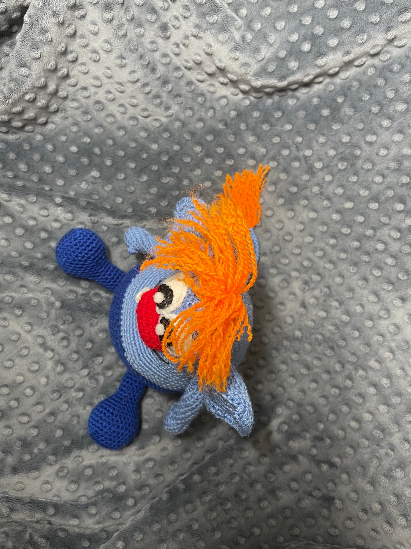 BLUE TROLL DOLL