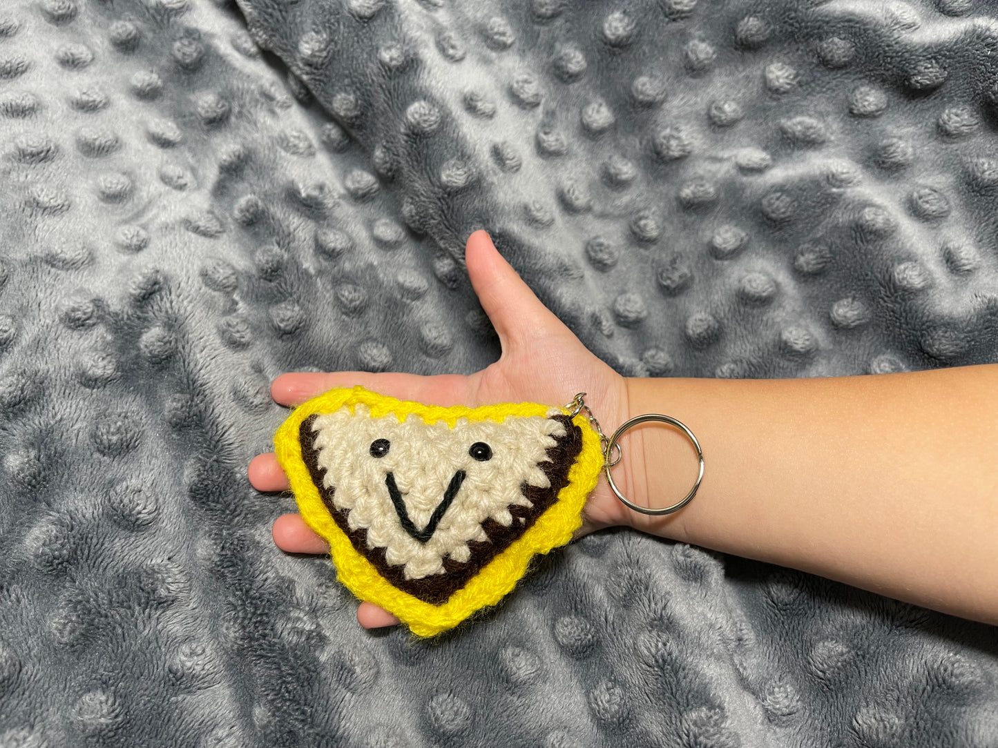 GRILLED CHEESE KEYCHAIN